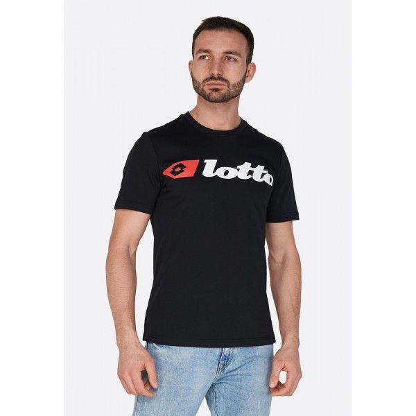 

Футболка мужская Lotto ATHLETICA DUE TEE LOGO JS S ALL BLACK 213486/1CL