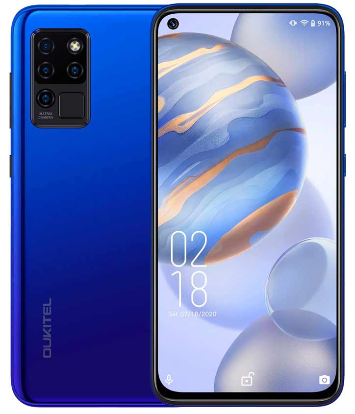 

Мобильный телефон Oukitel C21 4/64 Gb Blue