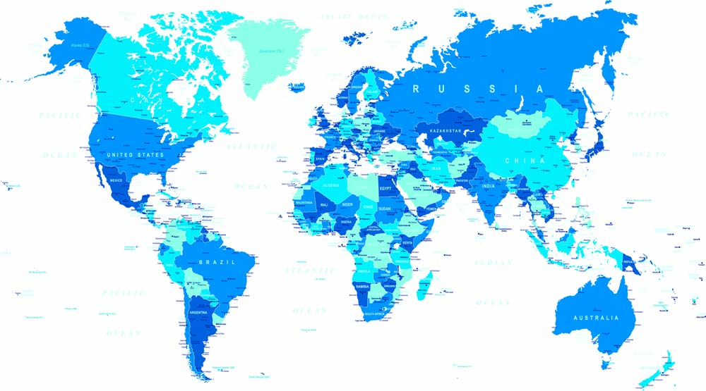 Bordering countries usa