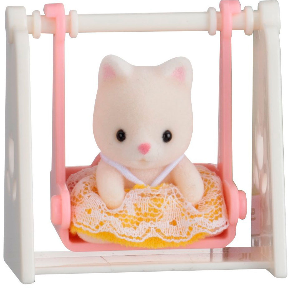 

Котенок на качелях, Sylvanian Families (12-35542)