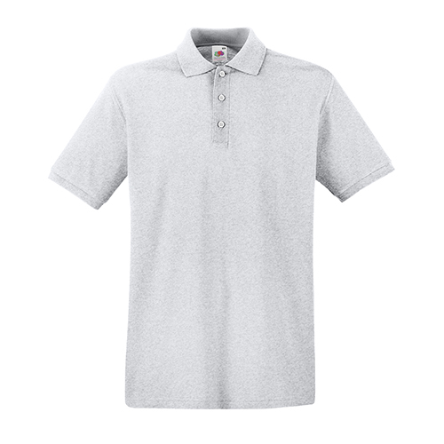 

Тенниска Fruit of the Loom Premium Polo Heather Grey 2XL