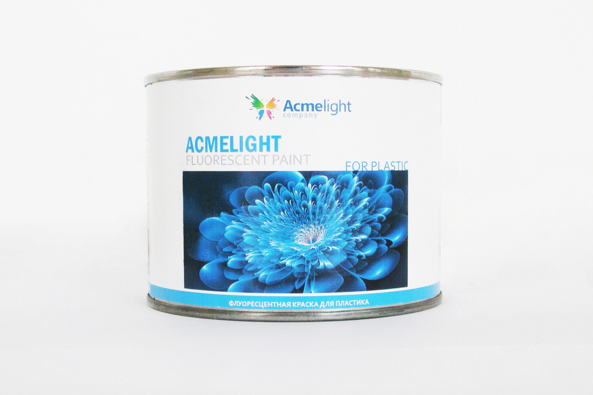 

Флуоресцентная краска для пластика Acmelight Fluorescent Paint for plastic красная 0,75 л