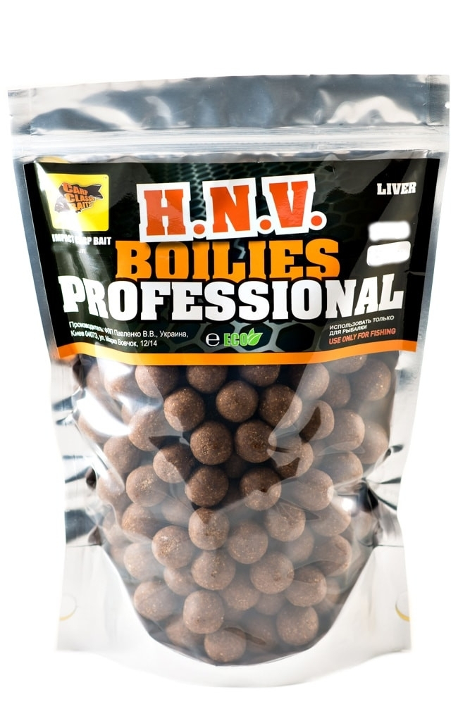 

Бойлы CCBaits Professional Soluble Liver 20mm 1kg (CCB002233)