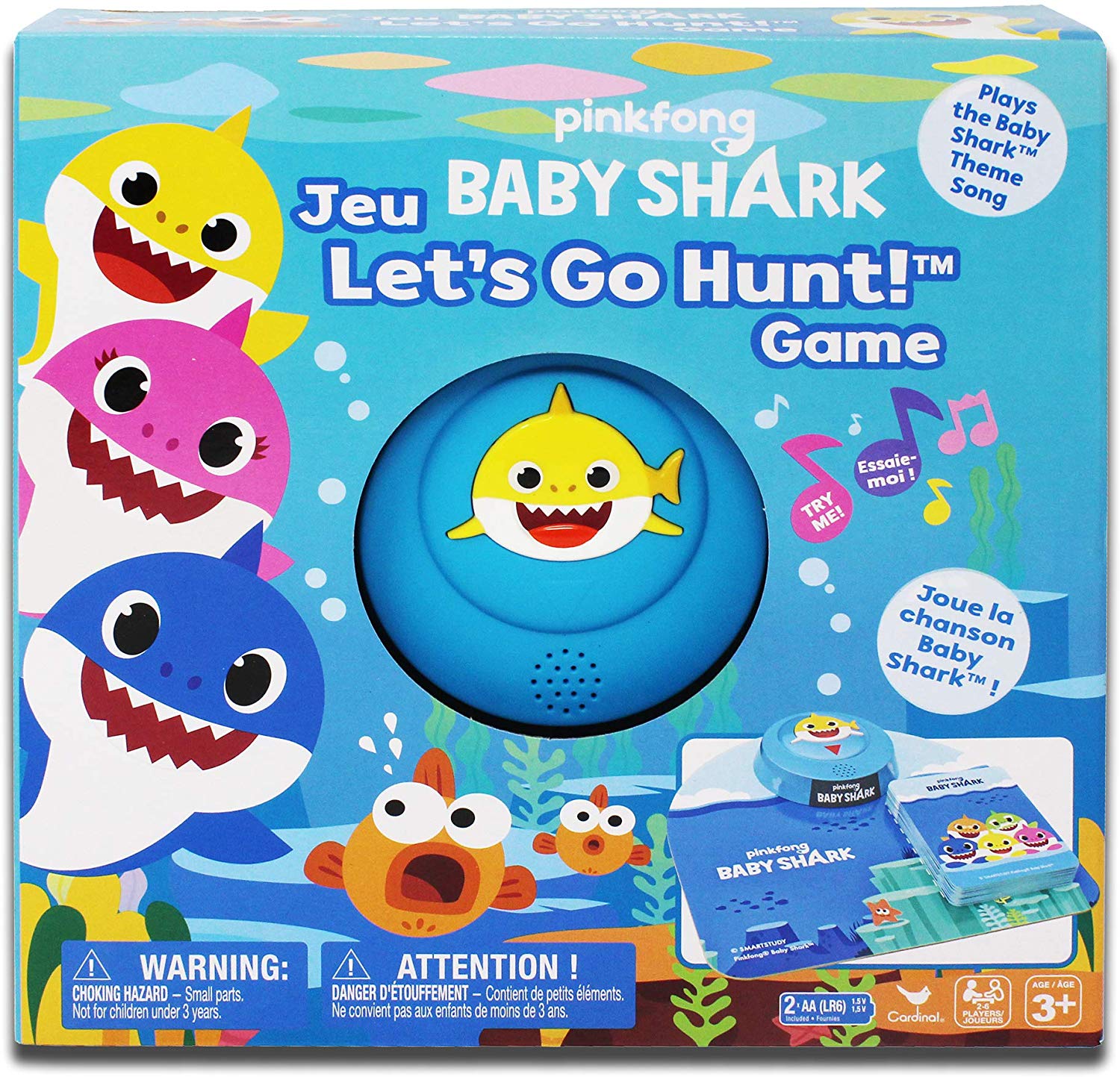 

Настольная игра «Baby Shark» с фишками (150039)
