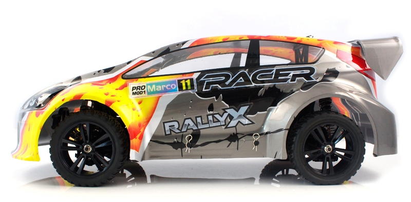 

Радиоуправляемая модель Ралли 1:10 Himoto RallyX E10XR Brushed (серый) (146058)