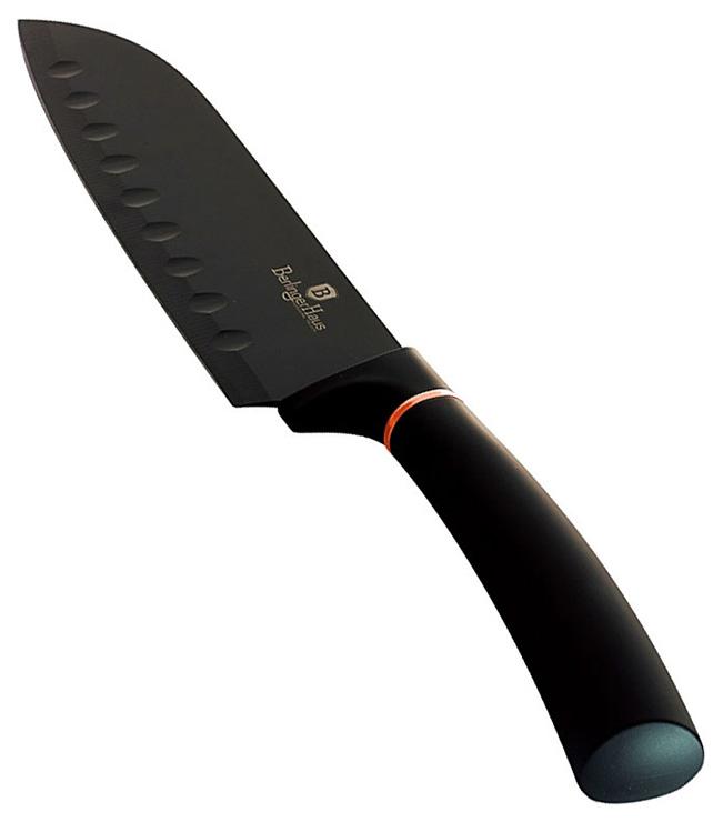 

Нож сантоку Berlinger Haus Black Rose 17.5см с алмазным покрытием