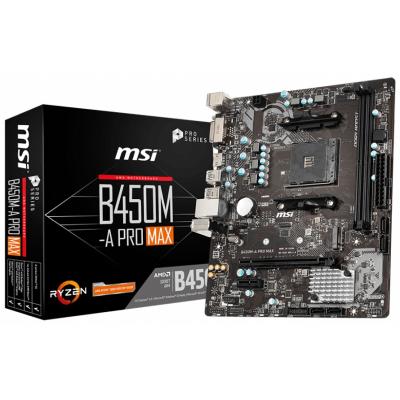 

Материнская плата MSI B450M-A PRO MAX