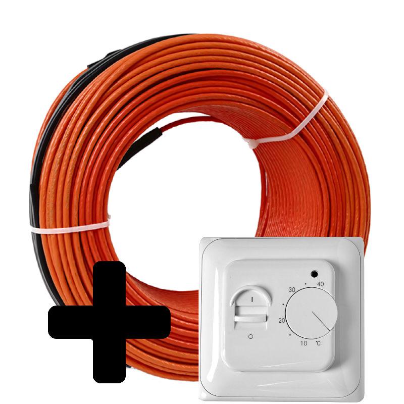 

Теплый пол Volterm HR18 двужильный кабель, 820W, 4,5-5,6 м2(HR18 820)