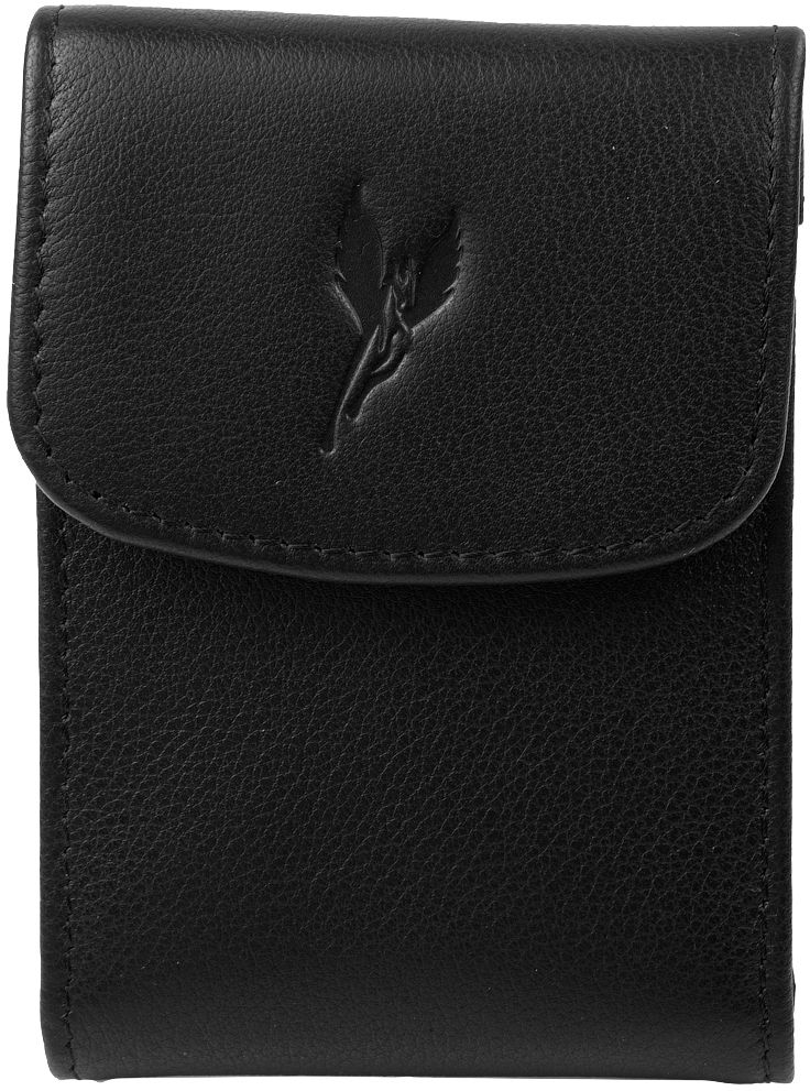 

Мужская визитница кожаная Vito Torelli VT-40178-black Черная