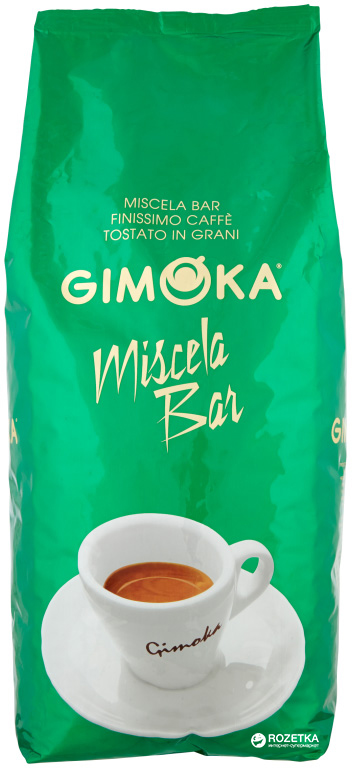 Акція на Кофе в зернах Gimoka Miscela Bar Verde 3 кг (8003012003030) від Rozetka UA