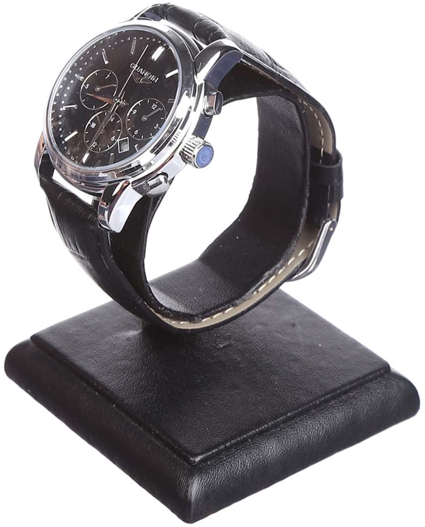 

Мужские часы Guanqin Silver-Black-Black GQ12005 CL