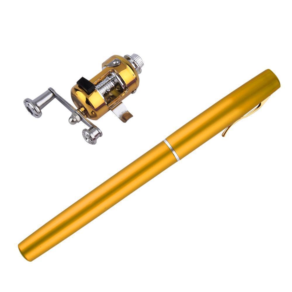 

Мини-удочка в форме ручки Fishing rod in pen case с катушкой