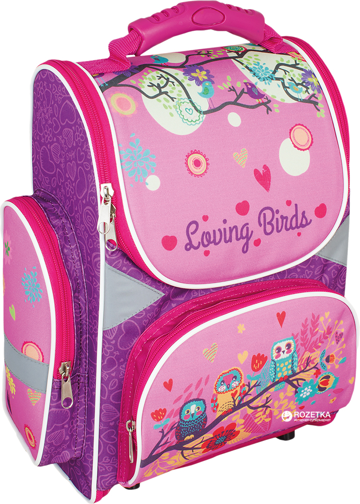 

Рюкзак школьный Сool For School Loving Birds 34х26х12 см 12 л (CF86200)