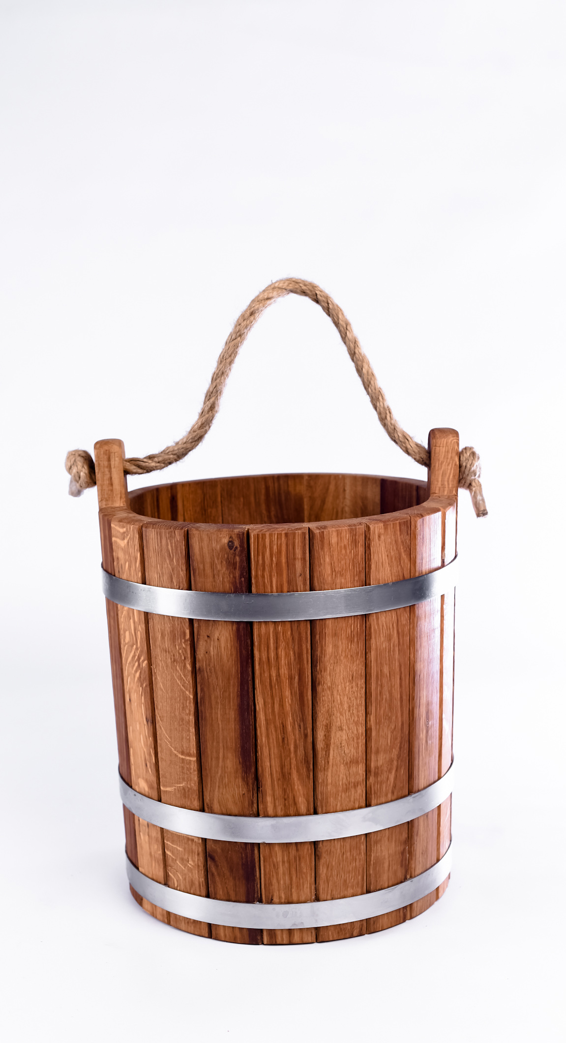 

Ведро для бани Sauna Wood из дуба 15л
