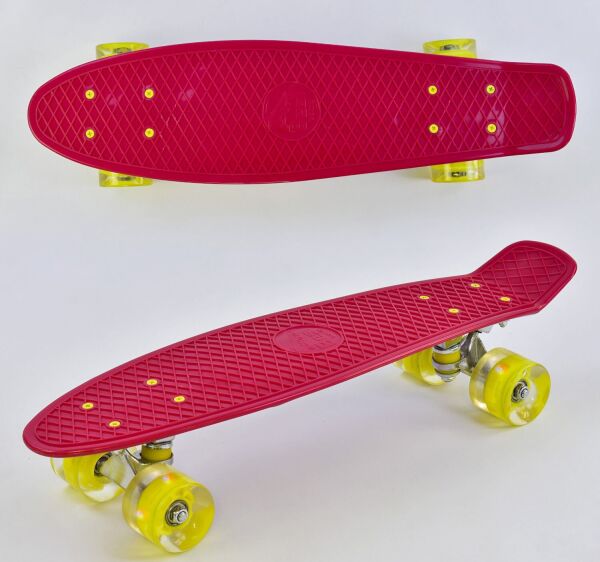 

Пенни Борд Best Board 22" LED Красный 54 см (pb718)