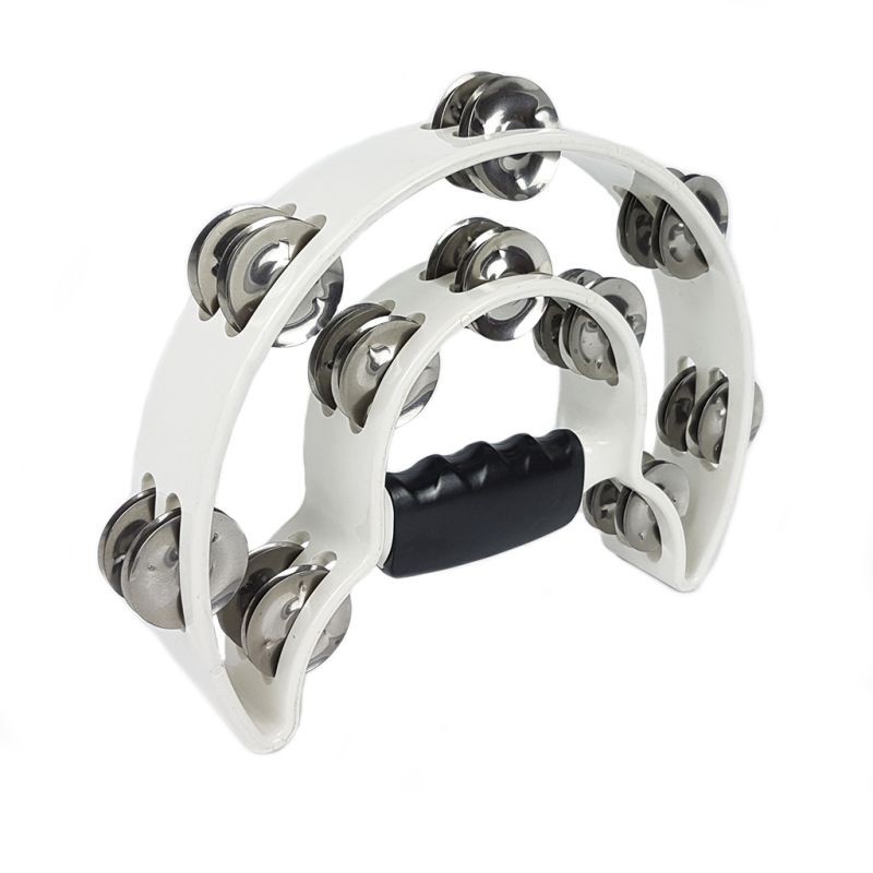 

Тамбурин в форме полумесяца Alice ATB002 White