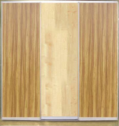 

Шкаф купе Luxe Studio Стандарт-1 ДСП-1 2300x2400x600 трехдверный