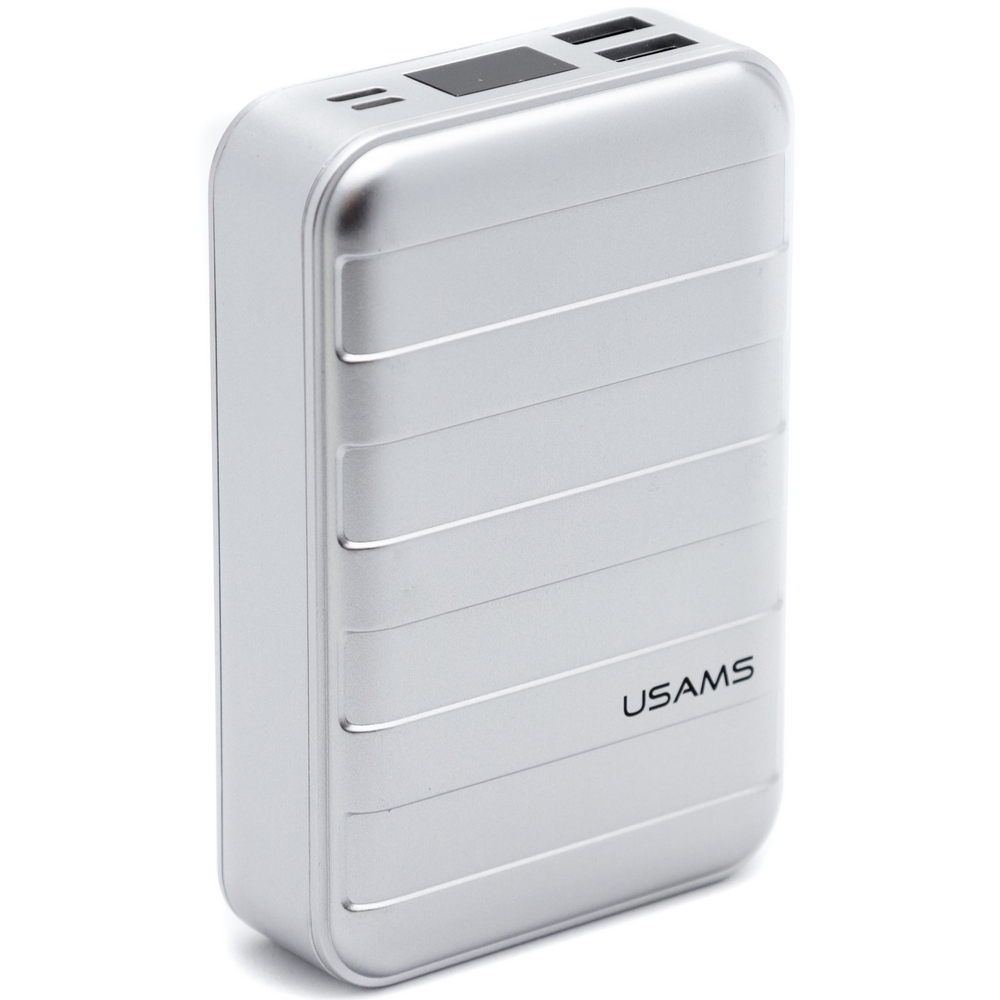 

Портативная батарея Usams Suitcase 20000 mah серебро