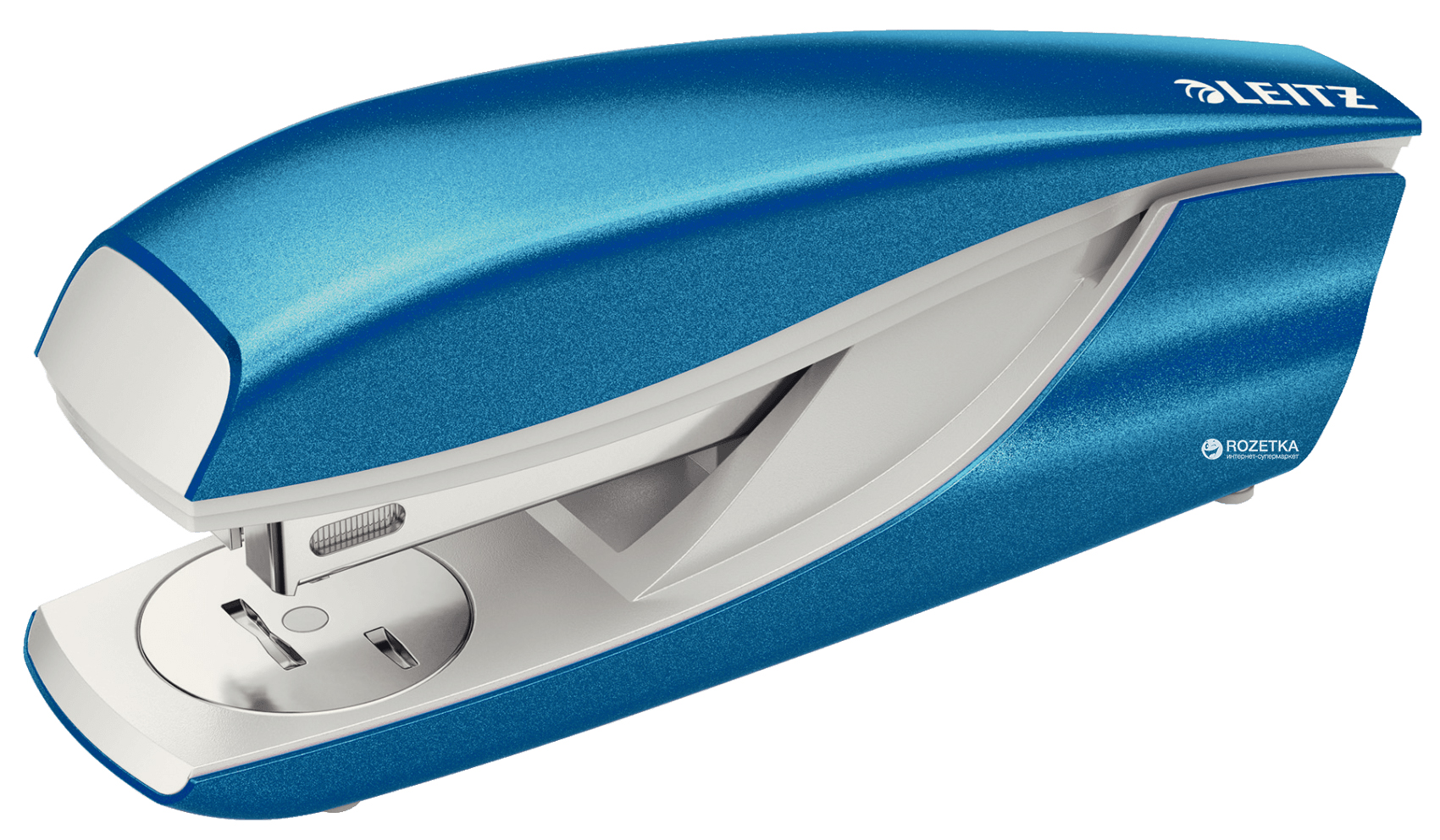 

Степлер Leitz New NeXXt WOW №24/6, 26/6 30 листов Синий (55021036)