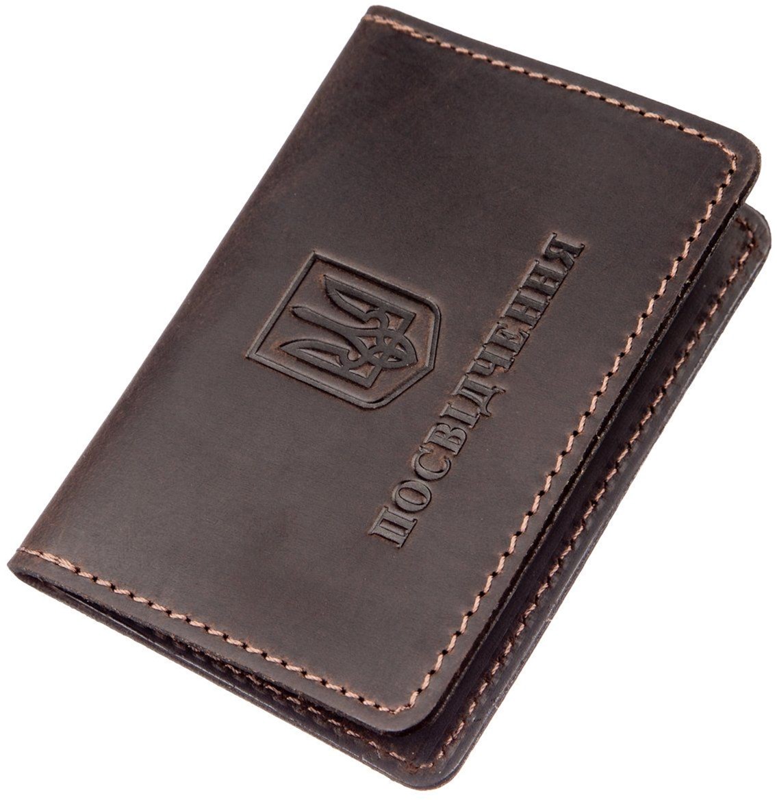 

Обложка для паспорта кожаная Shvigel 13962 Коричневая