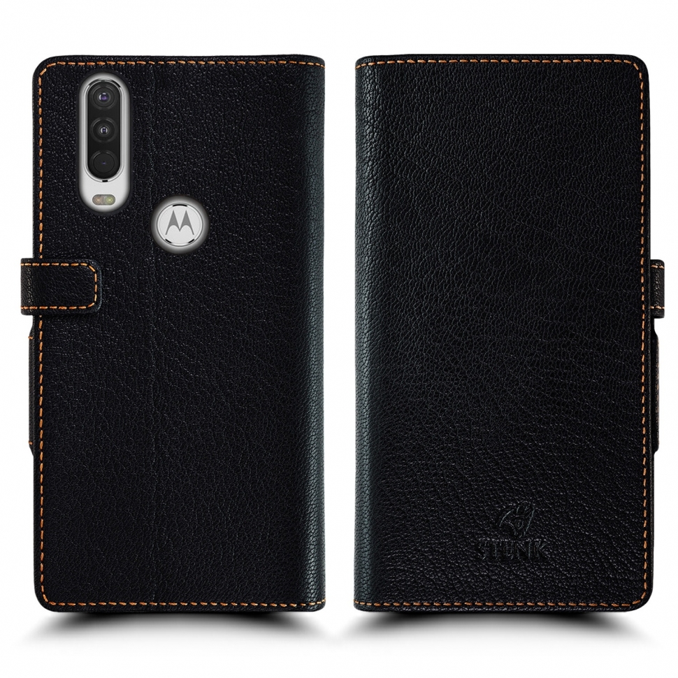 

Чехол книжка Stenk Wallet для Motorola One Action Чёрный