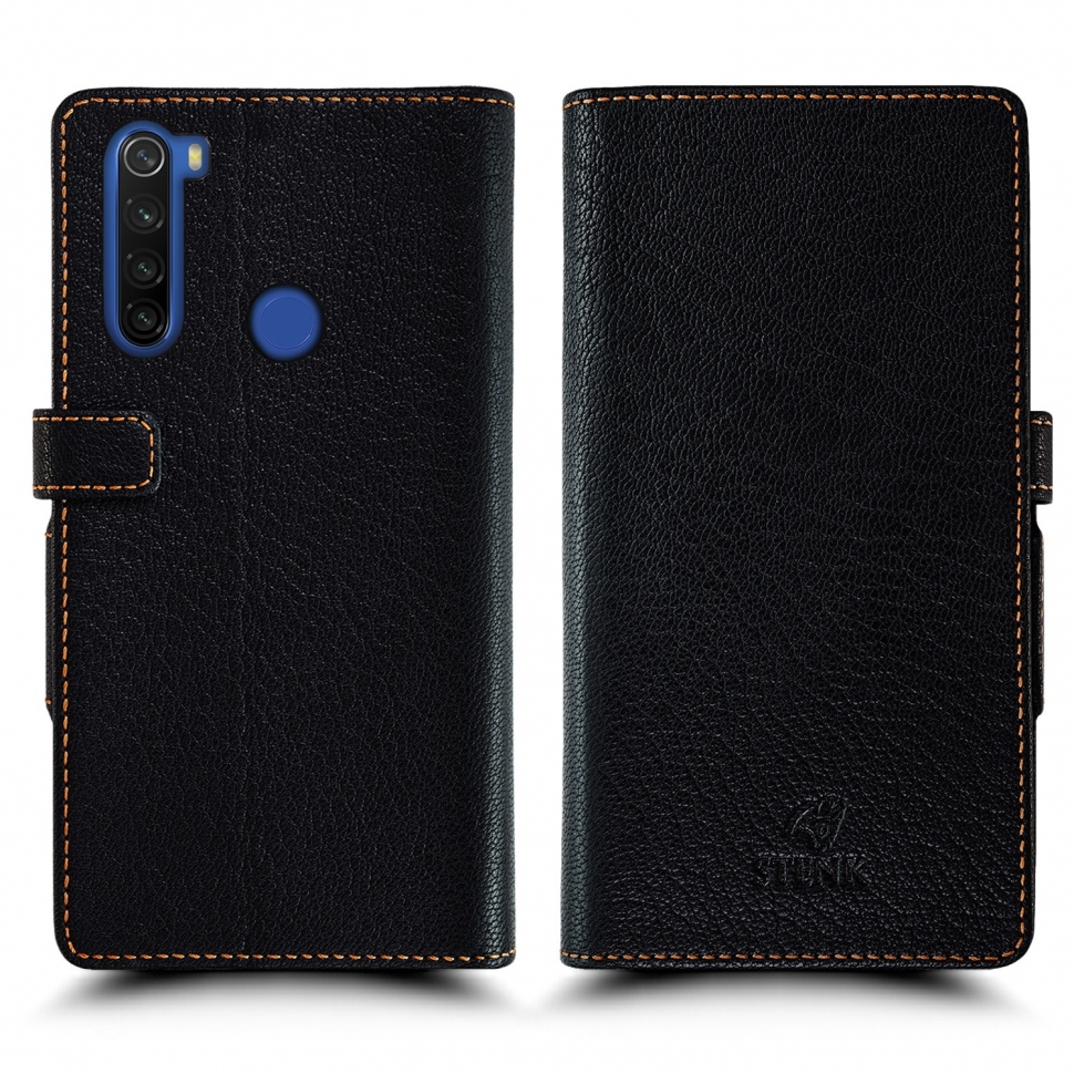 

Чехол книжка Stenk Wallet для Xiaomi Redmi Note 8T Чёрный