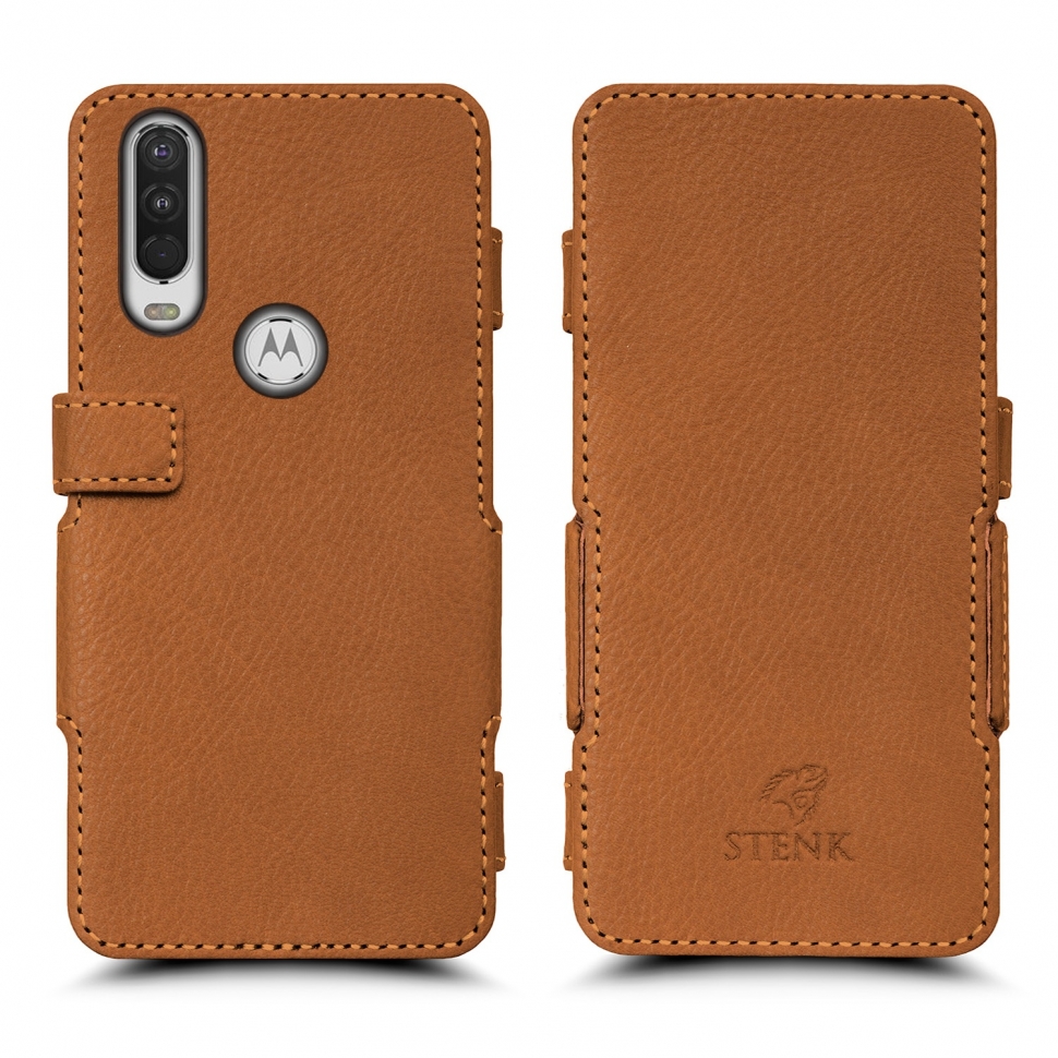 

Чехол книжка Stenk Prime для Motorola One Action Camel