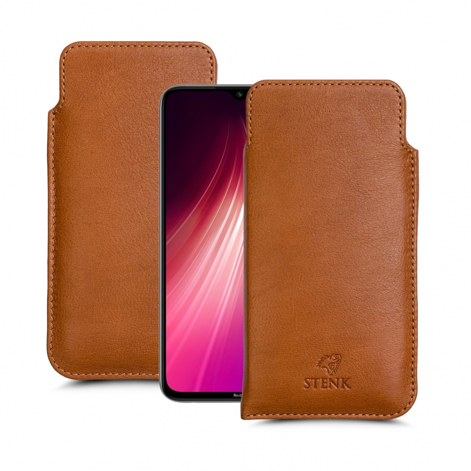 

Футляр Stenk Elegance для Xiaomi Redmi Note 8 Camel
