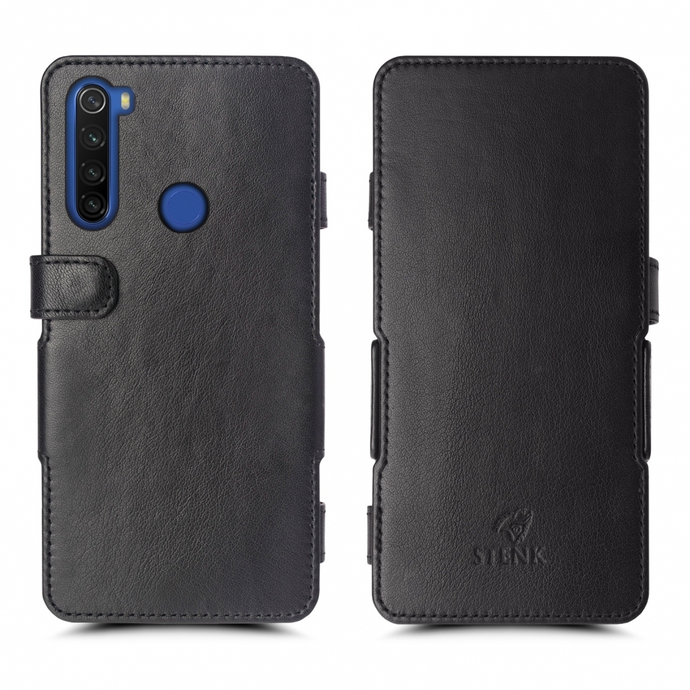 

Чехол книжка Stenk Prime для Xiaomi Redmi Note 8 Чёрный
