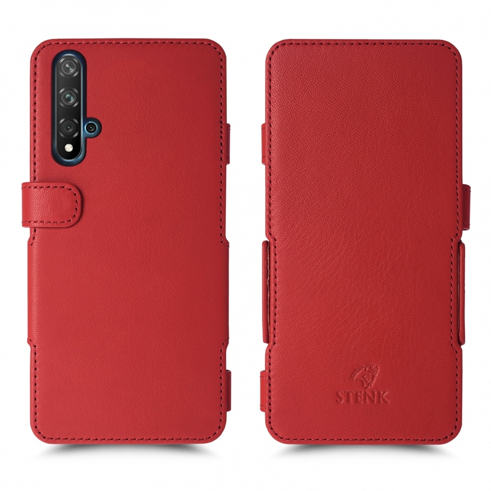 

Чехол книжка Stenk Prime для Huawei Nova 5T Красный