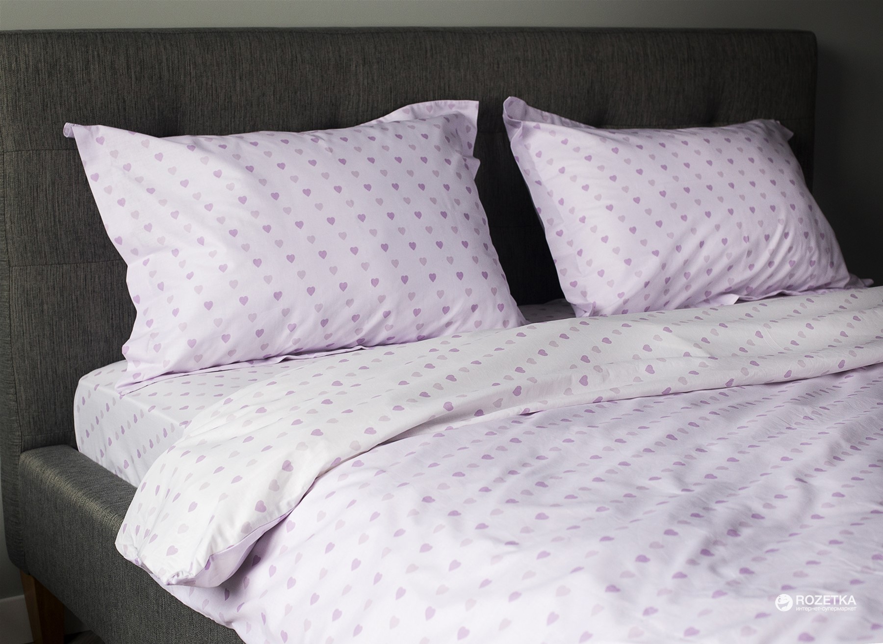 

Простынь на резинке Sleeper Set Ранфорс In Love 140x200x20 см