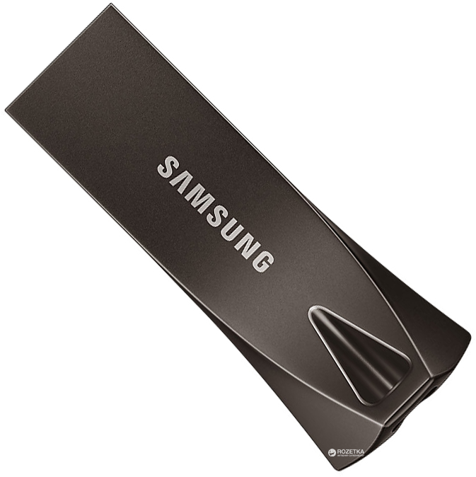 Акция на Samsung Bar Plus USB 3.1 256GB Black (MUF-256BE4/APC) от Rozetka UA