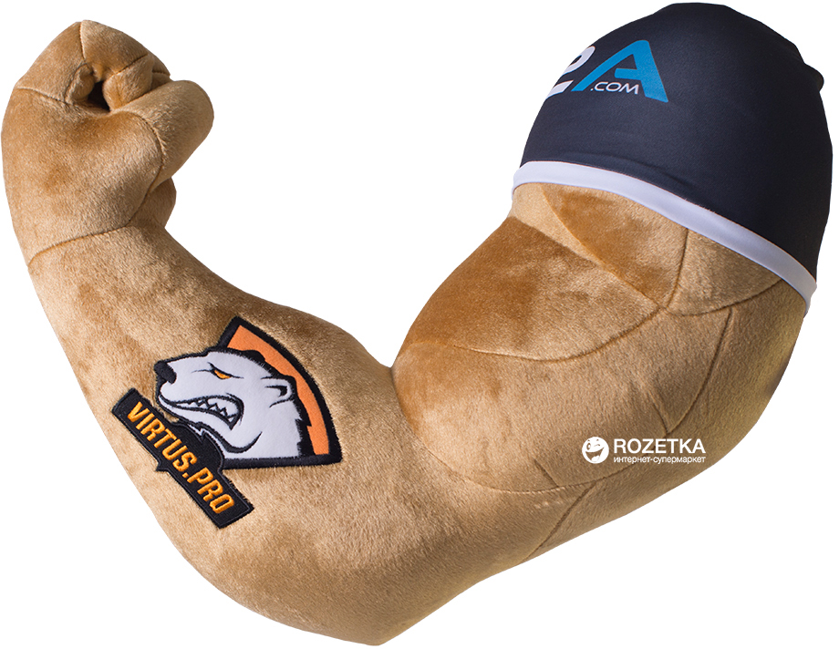

Подушка декоративная WP Merchandise VIRTUS.PRO Plush Biceps 2017 (FVPBICEPS17PLUSHY)