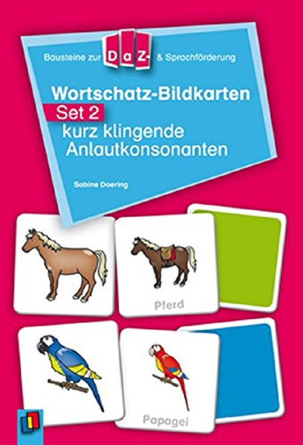 

Wortschatz-Bildkarten Set 01: lang klingende Anlautkonsonanten