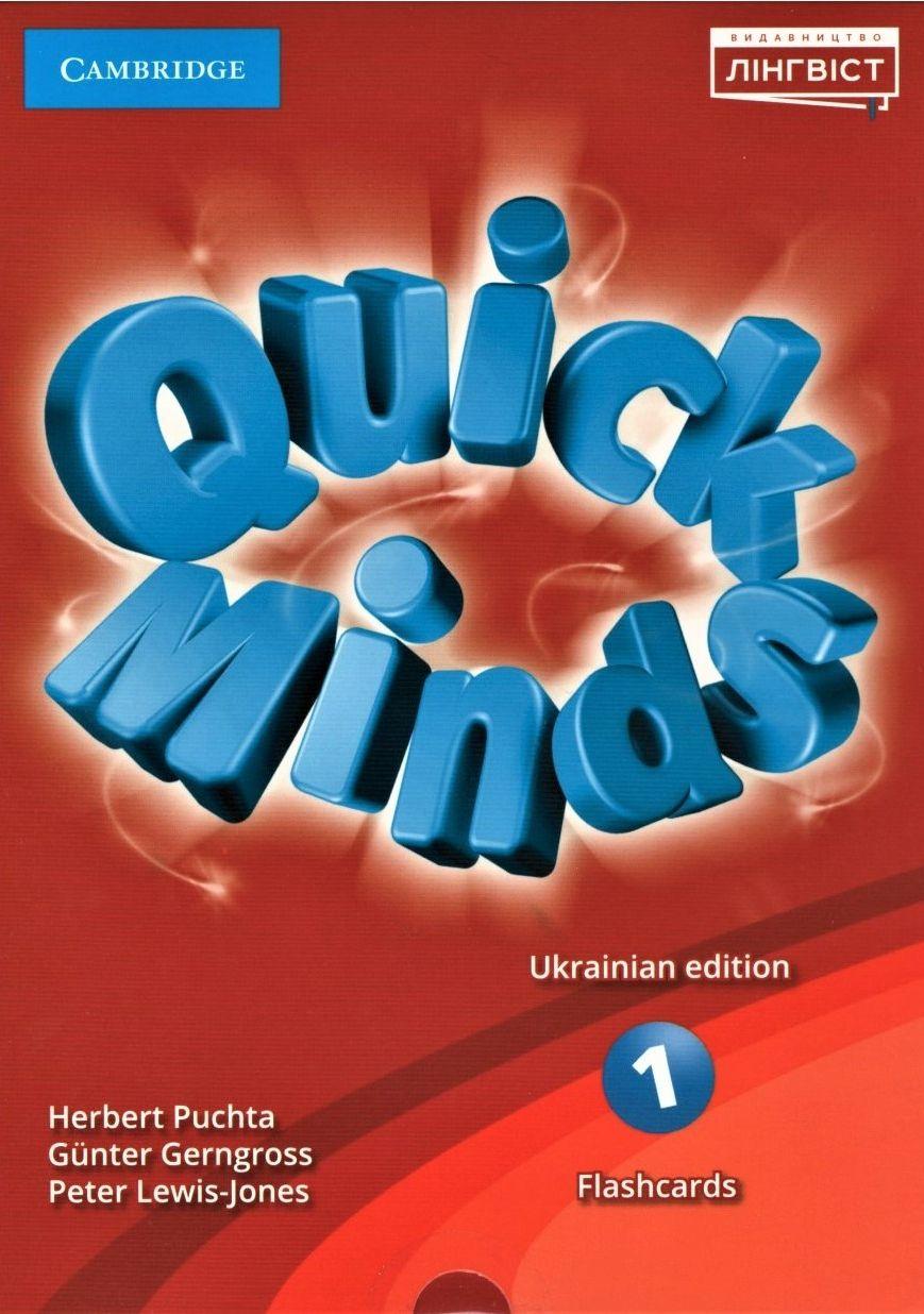 

Quick Minds 1 Flashcards. Ukrainian edition