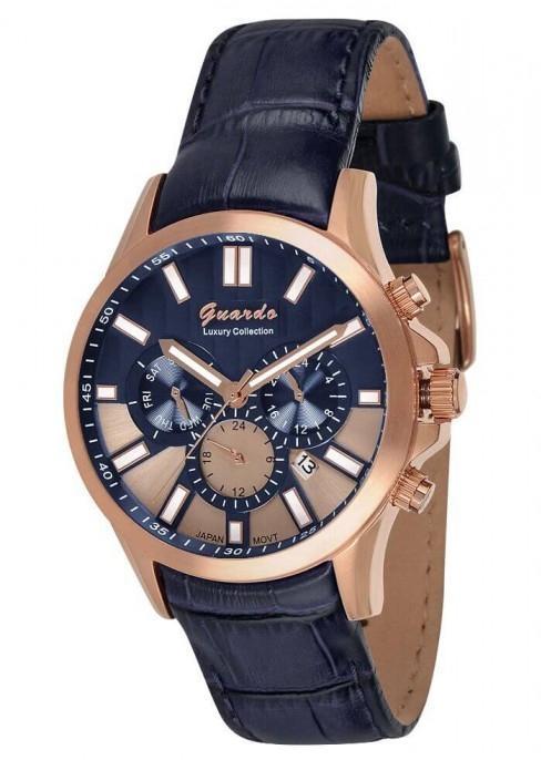 

Мужские часы Guardo S08071 RgBlBl