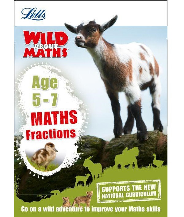 

Letts Wild About Maths: Fractions Age 5-7