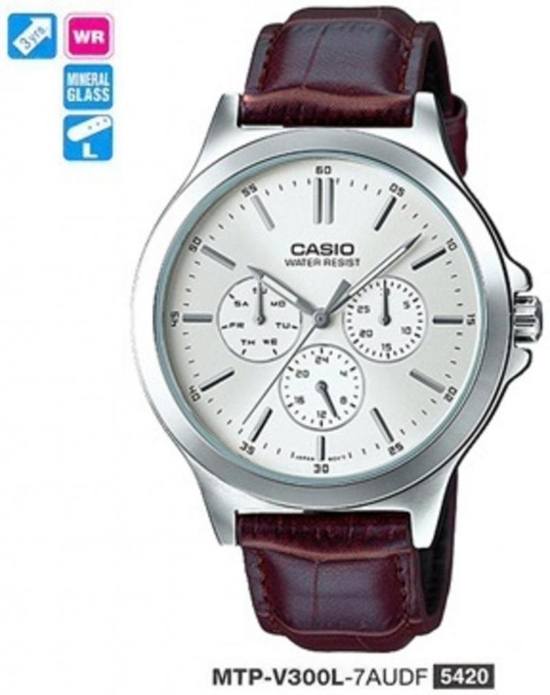 

Наручные мужские часы Casio MTP-V300L-7AUDF