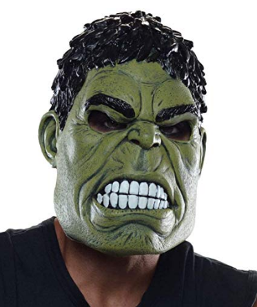 

Маска игровая Халк Марвел Marvel Мстители Hulk, 30 х 22 х 9 см, 36246