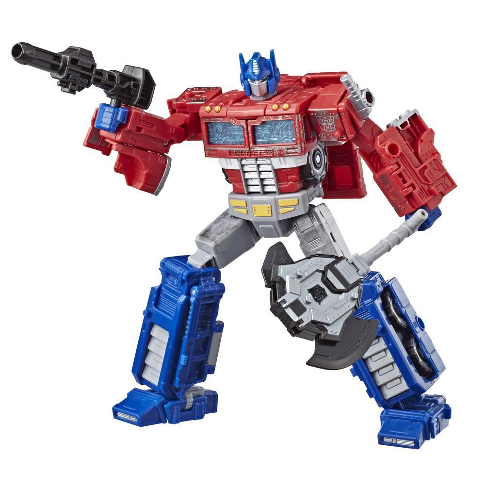 

Трансформер Оптимус Прайм Hasbro Optimus Prime Gen Wfs Voyager Class E3541