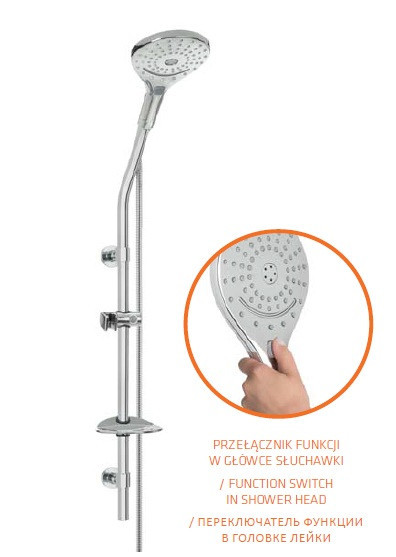 

Душовий гарнітур Invena PLAZA EXE (AU-08-001)