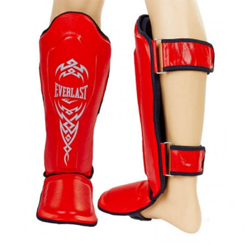 

Защита для голени и стопы Муай Тай VL-8101-B Everlast L Красный (37363003)