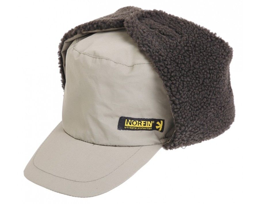 

Шапка-ушанка на мембране с козырьком Norfin Inari Gray р.L (302780-L)