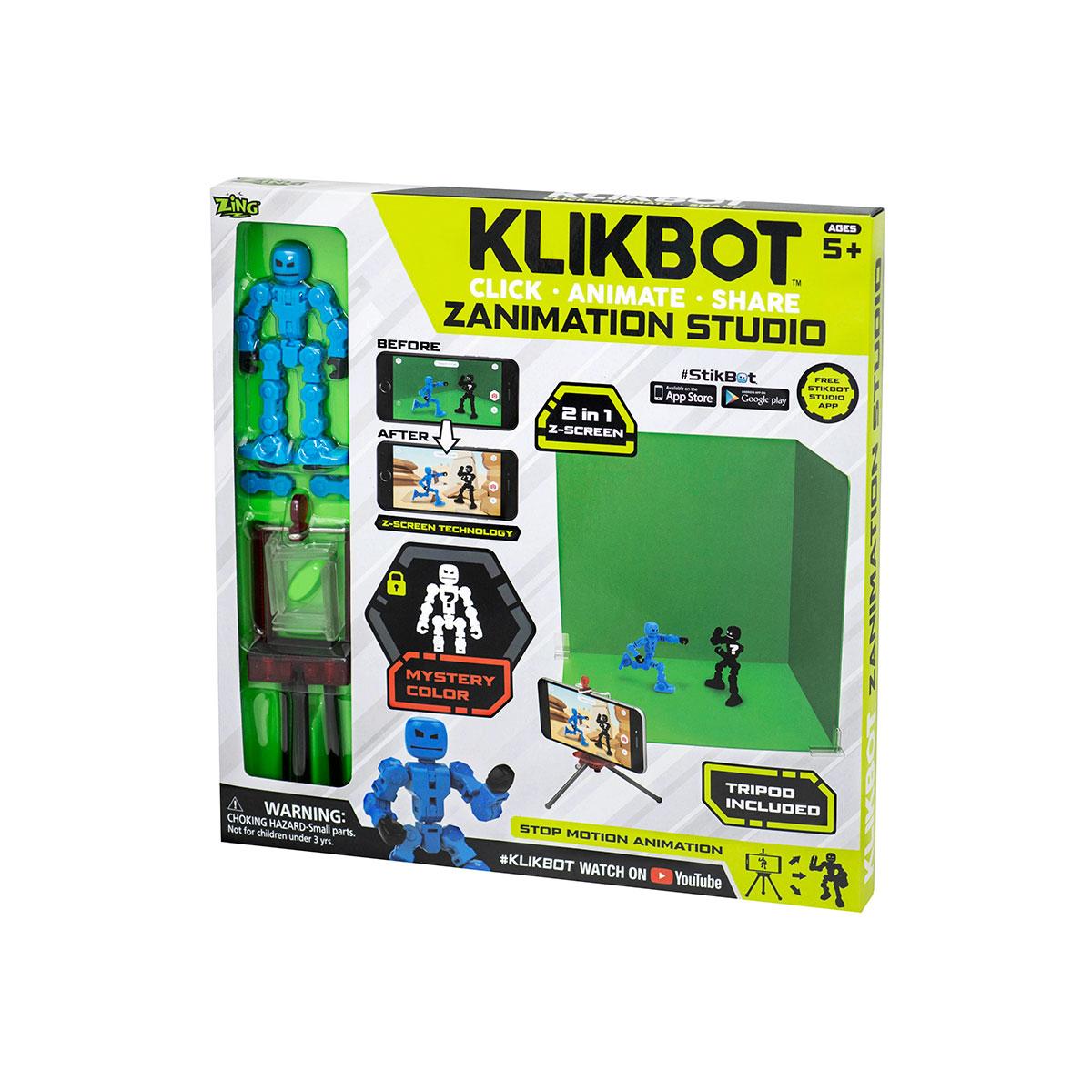 

Игровой набор Кликбот (Klikbot) S1 – СТУДИЯ Z-SCREEN (2 фигурки, сцена)