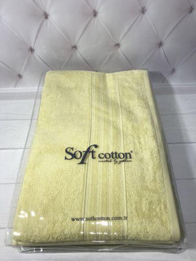 

Набор махровых полотенец лицо/баня Soft cotton Aria yelow