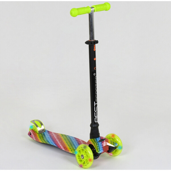 

Самокат трехколесный Best Scooter 5601 детский с подсветкой