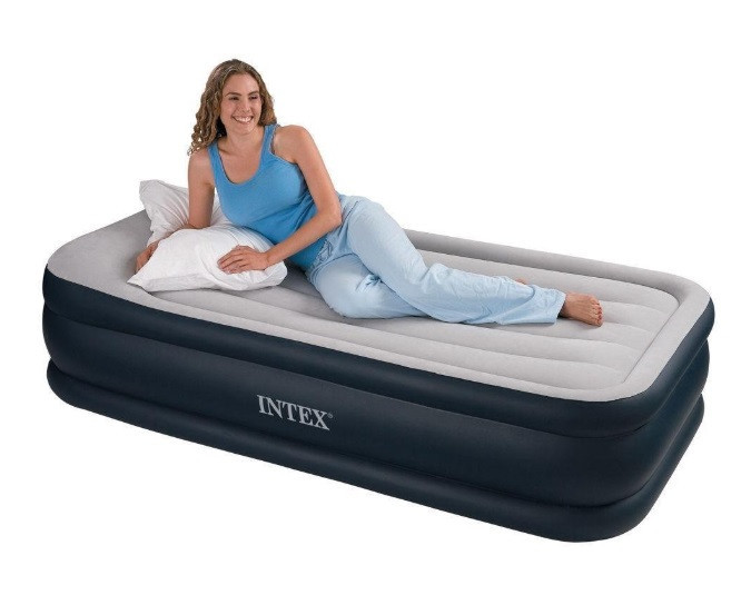 

Надувная односпальная кровать Intex 64132 (99х191х42 см.)