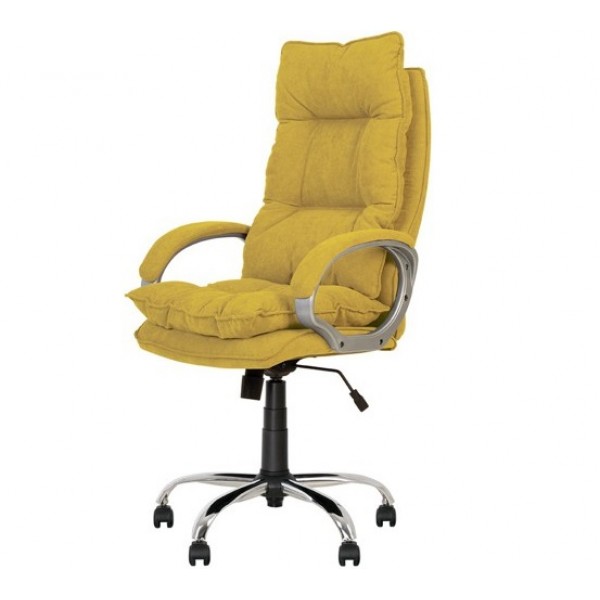 

Кресло офисное для кабинета YAPPI CHR68 с механизмом Anyfix, пластик/металл/ткань SORO 40 Новый Стиль цвет Желтый
