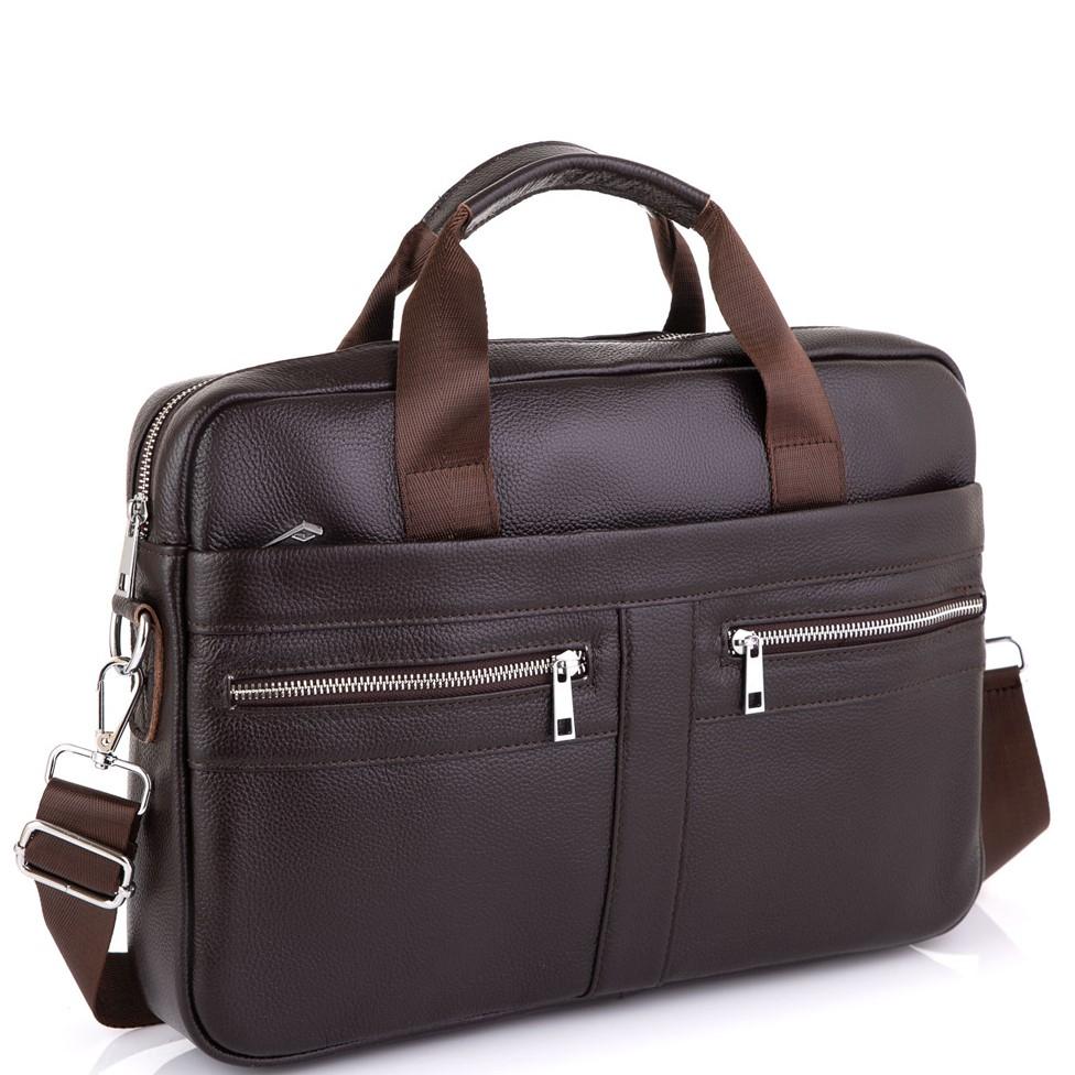 

Кожаная сумка для ноутбука Tiding Bag A25-1120C