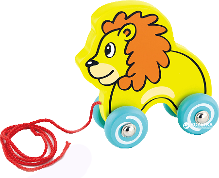 

Деревянная каталка Viga Toys Лев (50090)